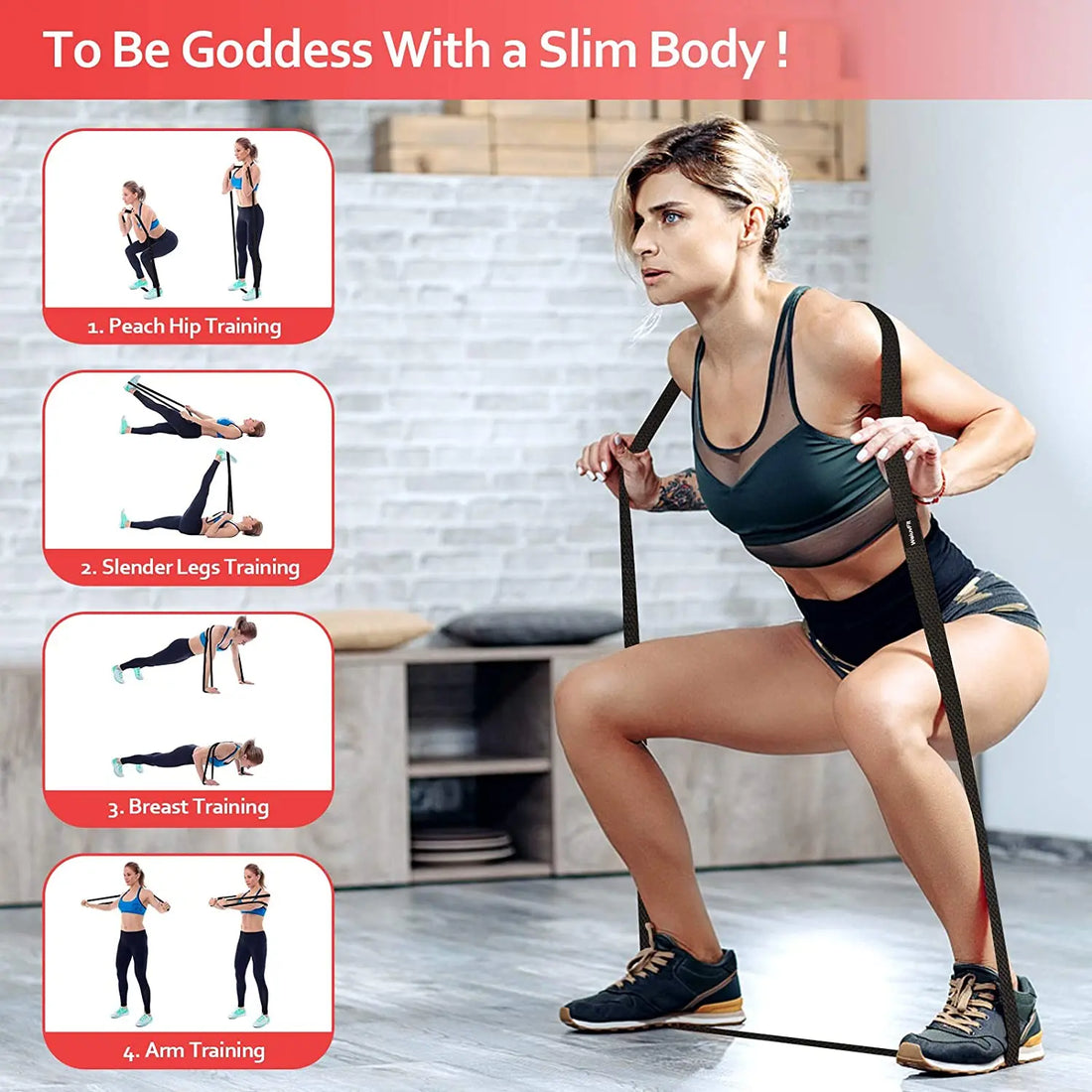 Long Resistance Loop Band