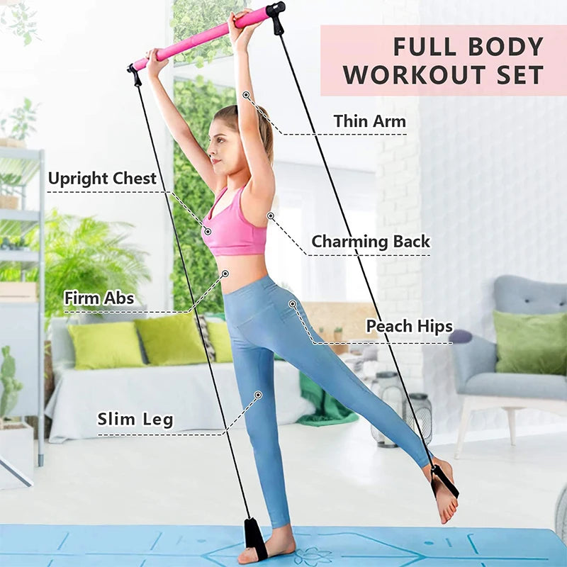Tension Rope Yoga Stick Bar